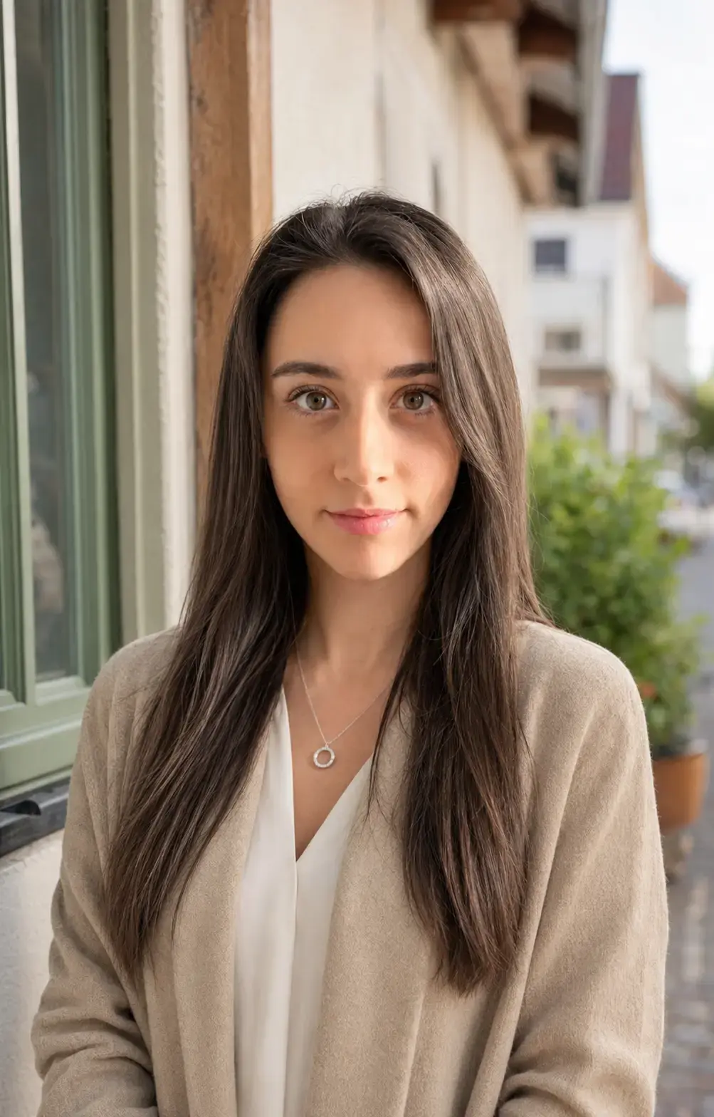 Porträt von Francesca bei Zalvent